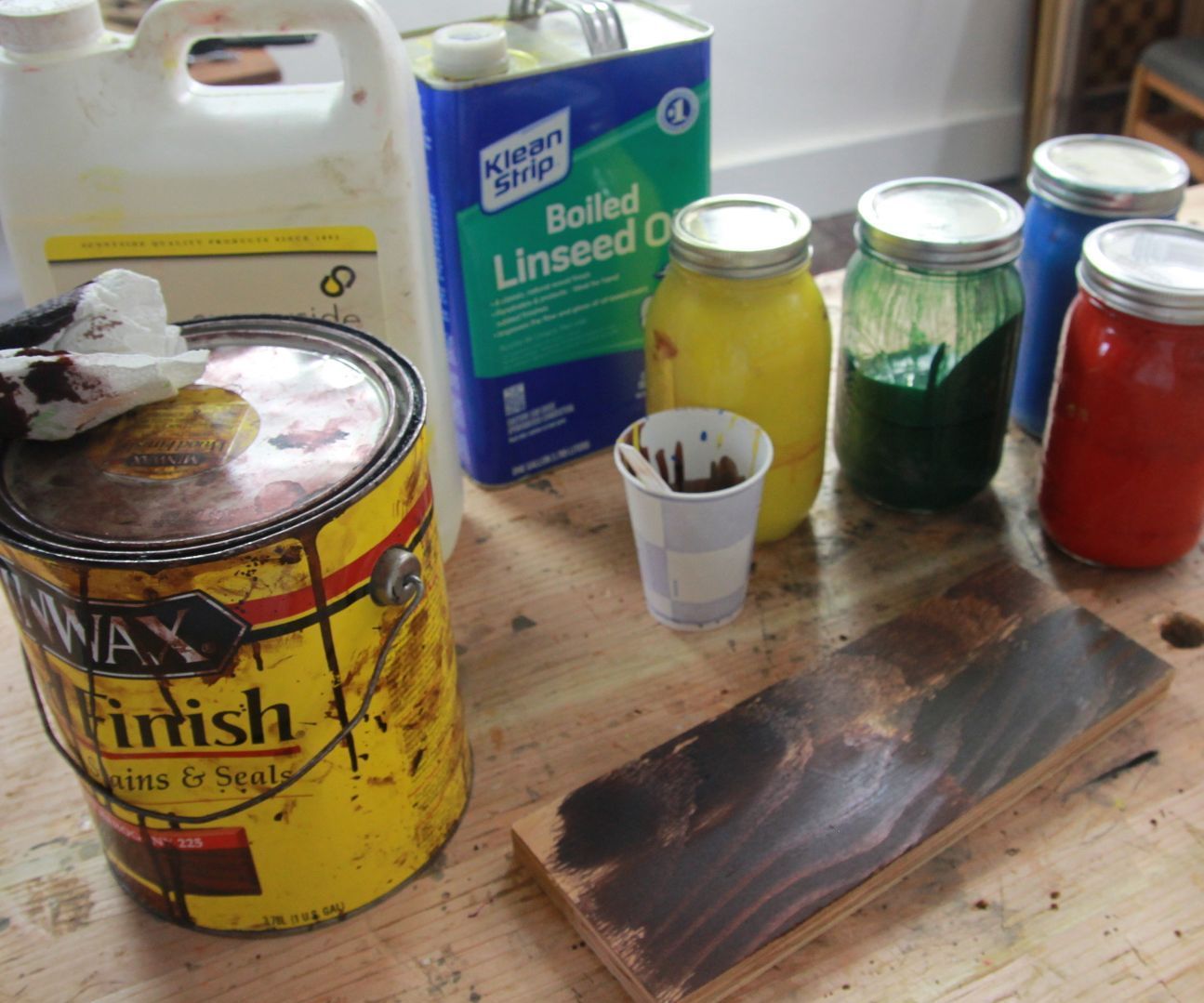 How to Make Your Own Stains
