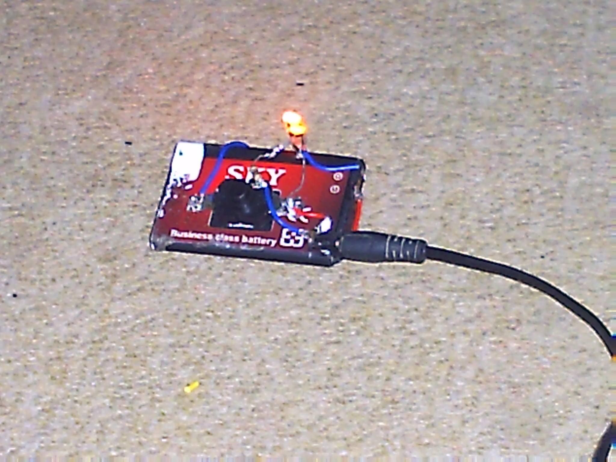 A Rechargeable Led Flashlight With a Mobile Battery