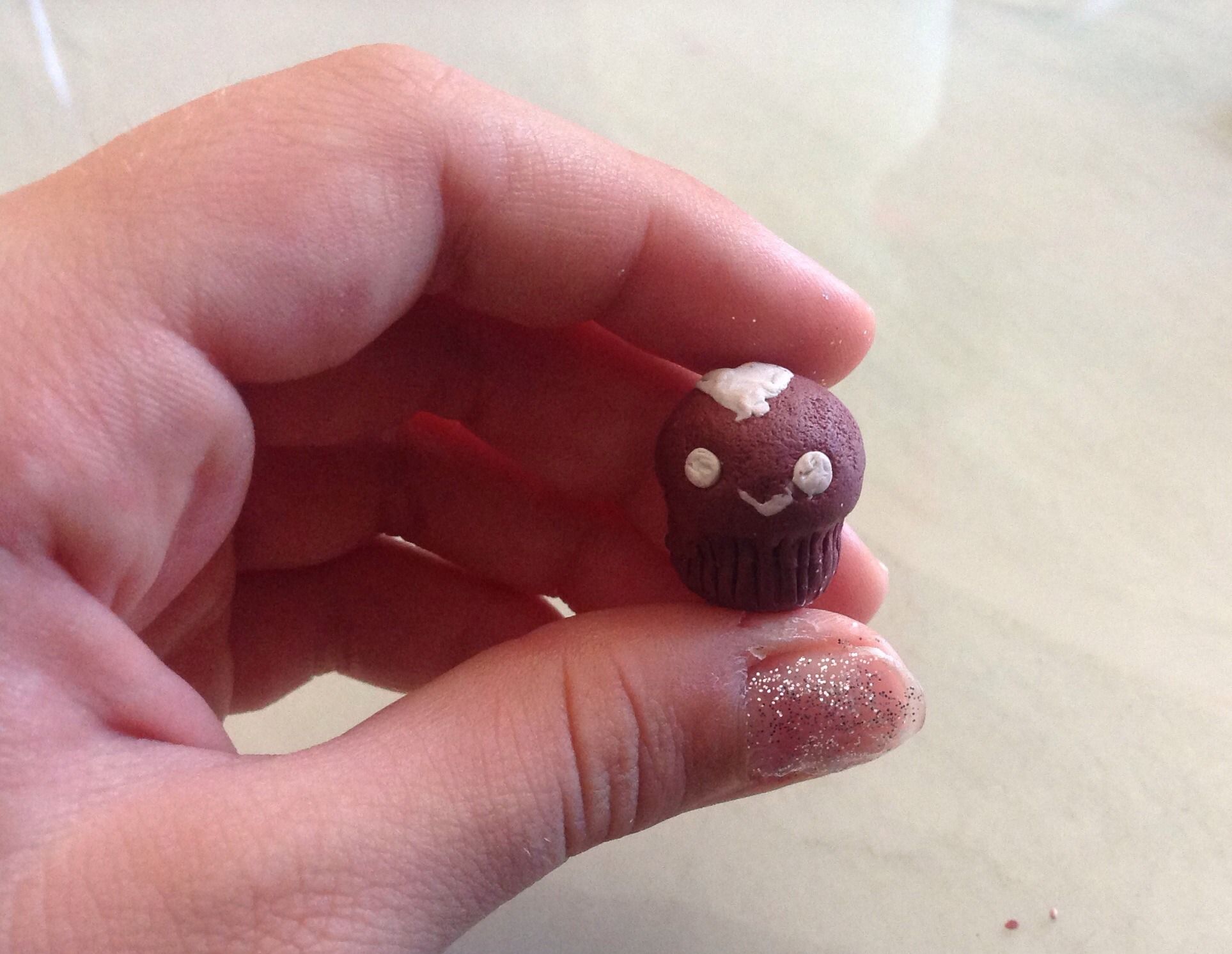 Clay Red Velvet Cupcake