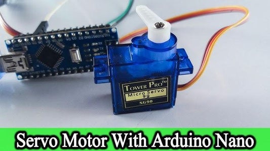 How to Use Servo Motor (sg90 ) With Arduino Nano Project
