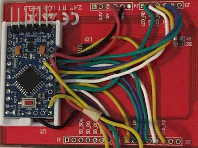 Wire the Pro-Mini to LCD Display