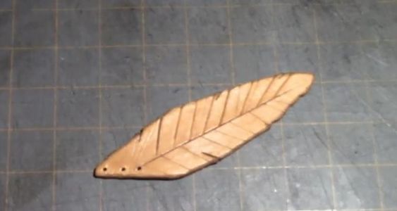 Finishing the Feather 