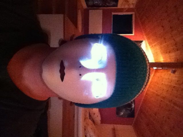Mask With Glowing Eyes