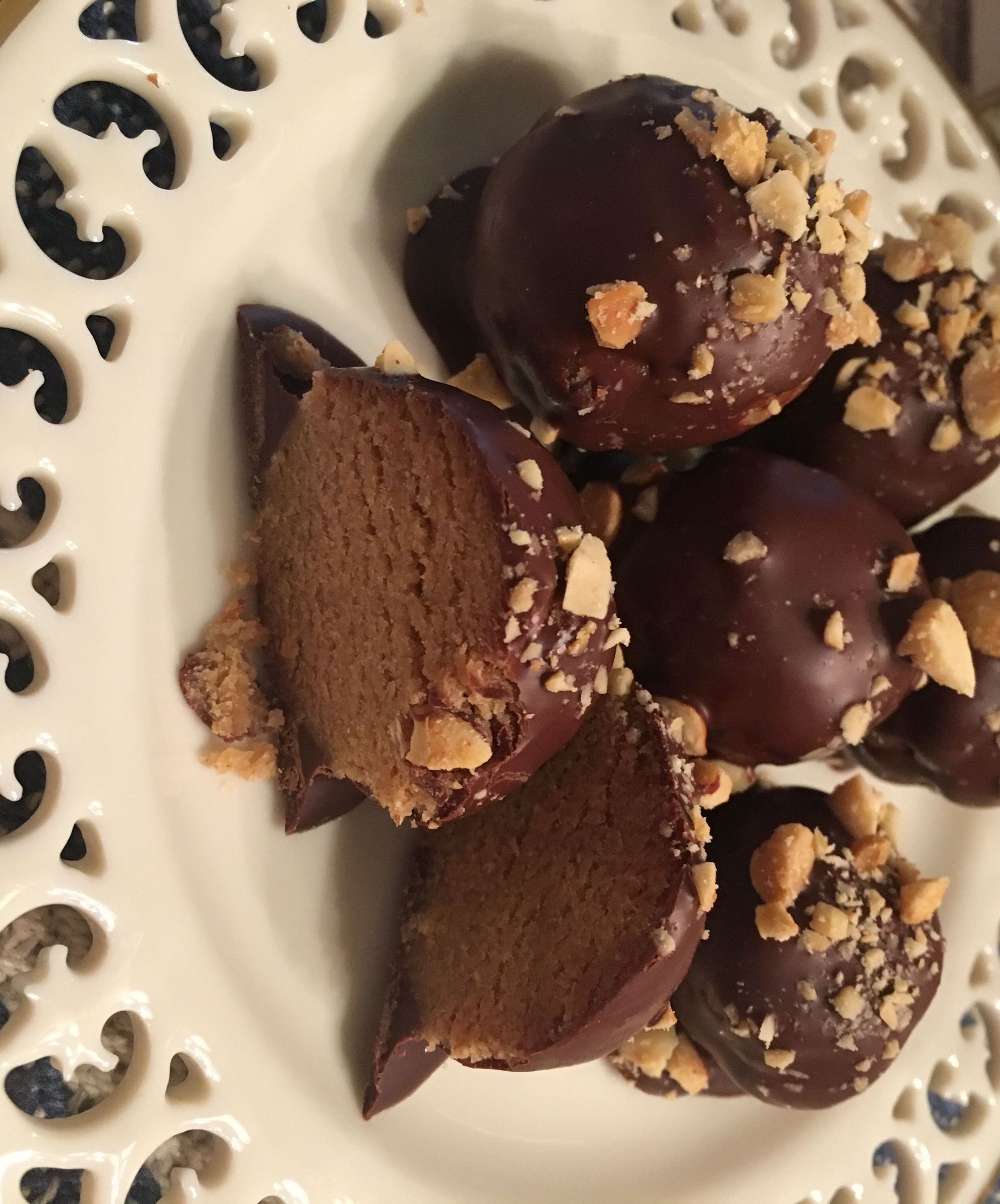 Gluten Free Chocolate Peanut Butter Truffles