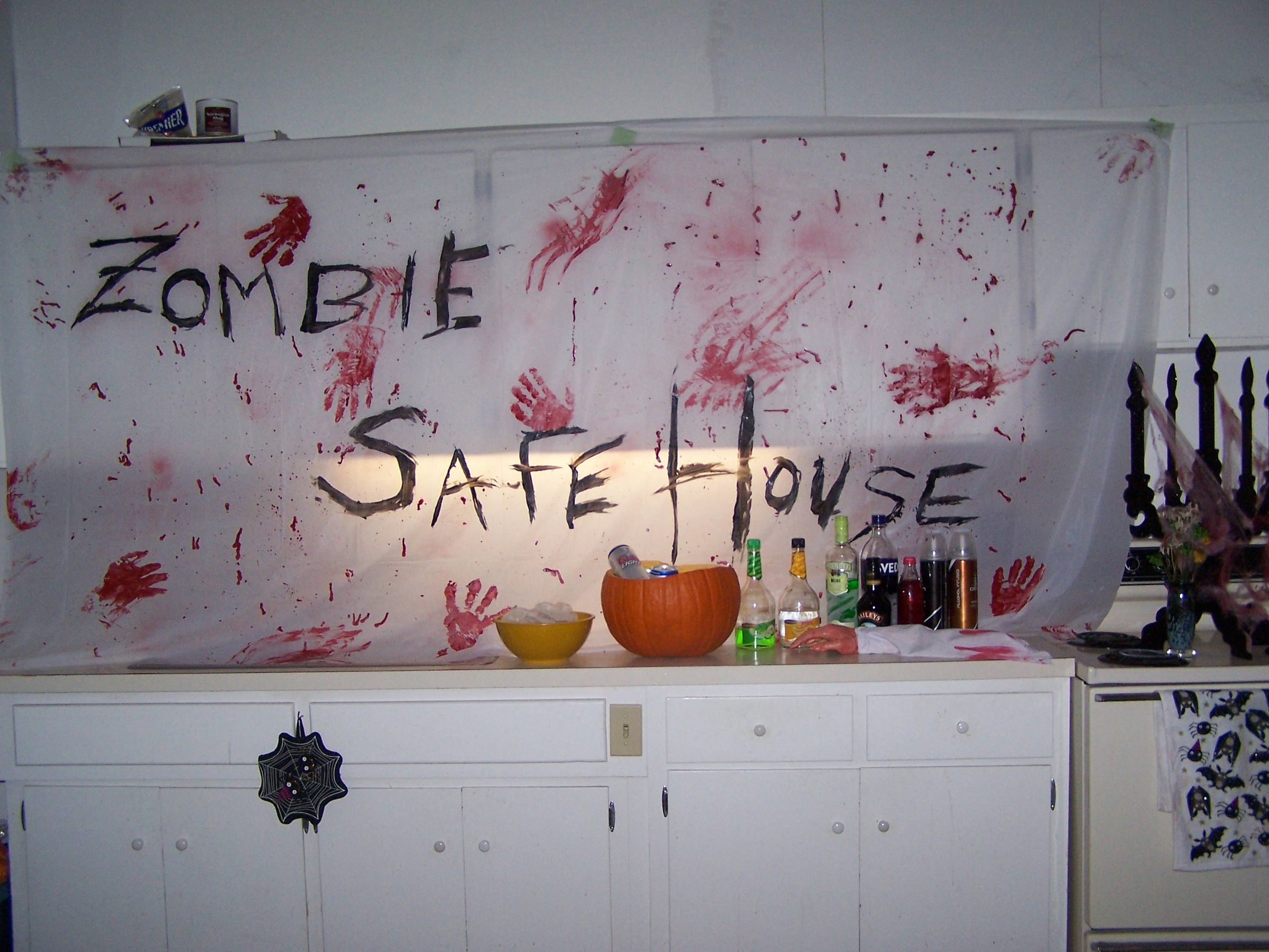 Zombie Halloween Banner