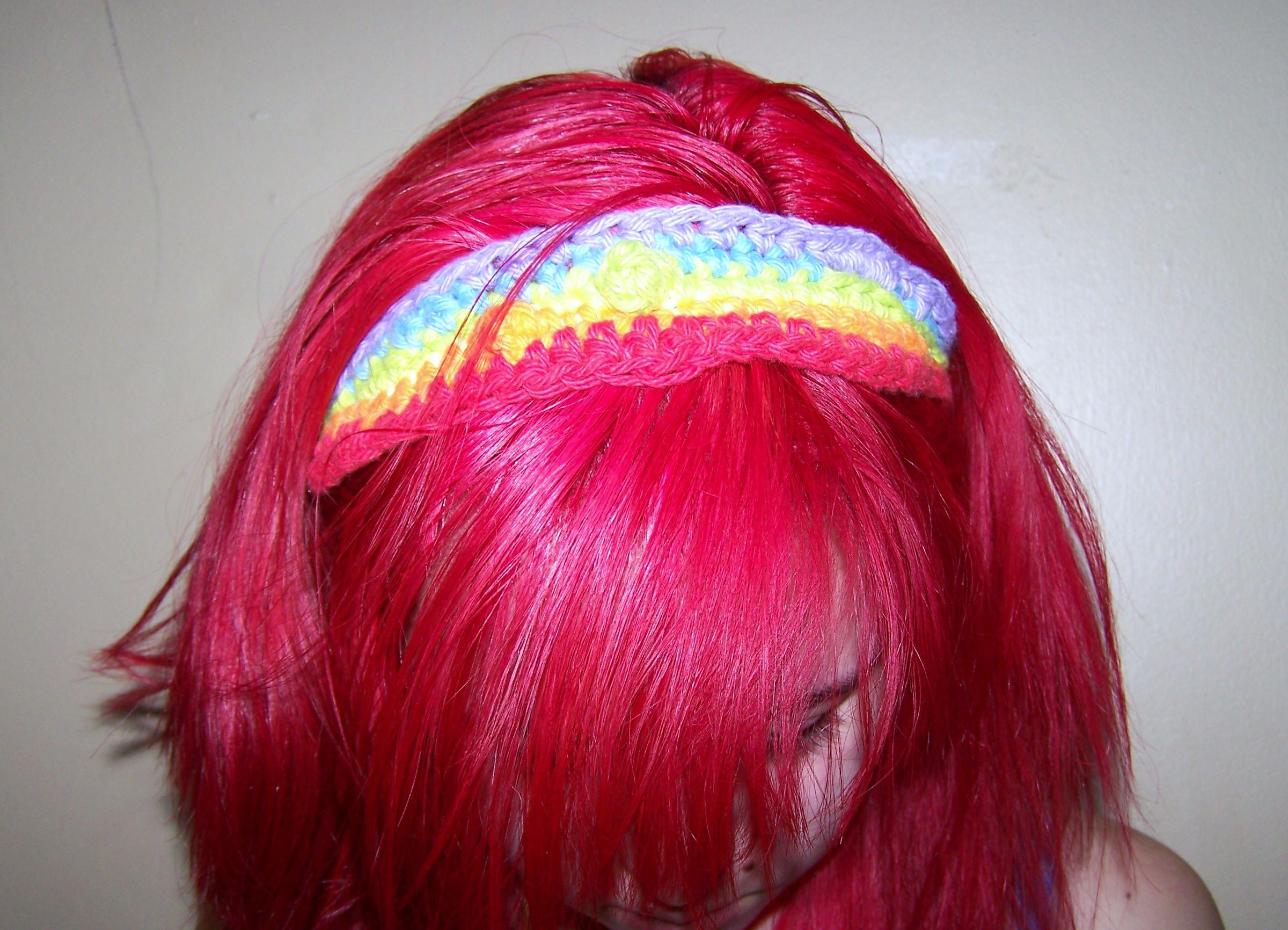 Rainbow Headband and Red Haired Girl Instructables