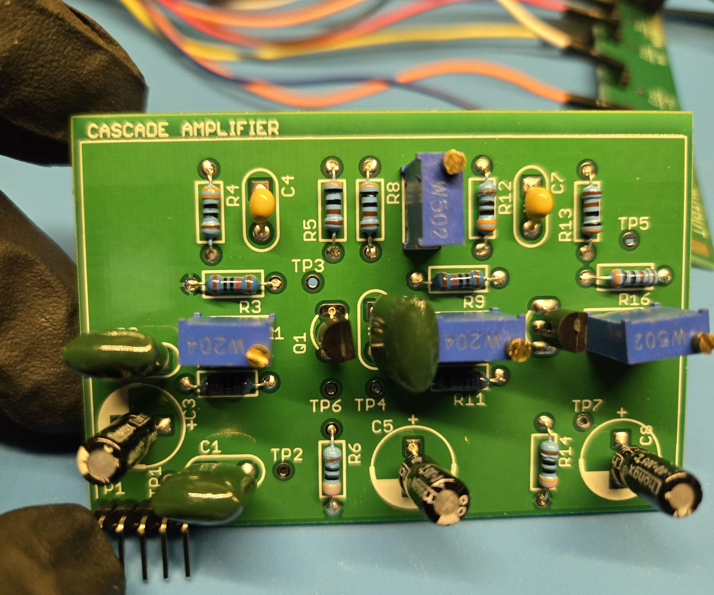 Cascade Amplifier, MiniPCB, 04B-345, Rev A1-02