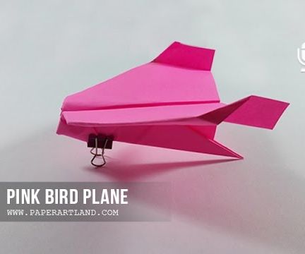  Let's Make a Paper Plane That Flies | Pink Bird