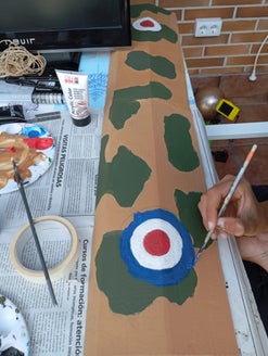 Adding Details - RAF Roundels (Wings)
