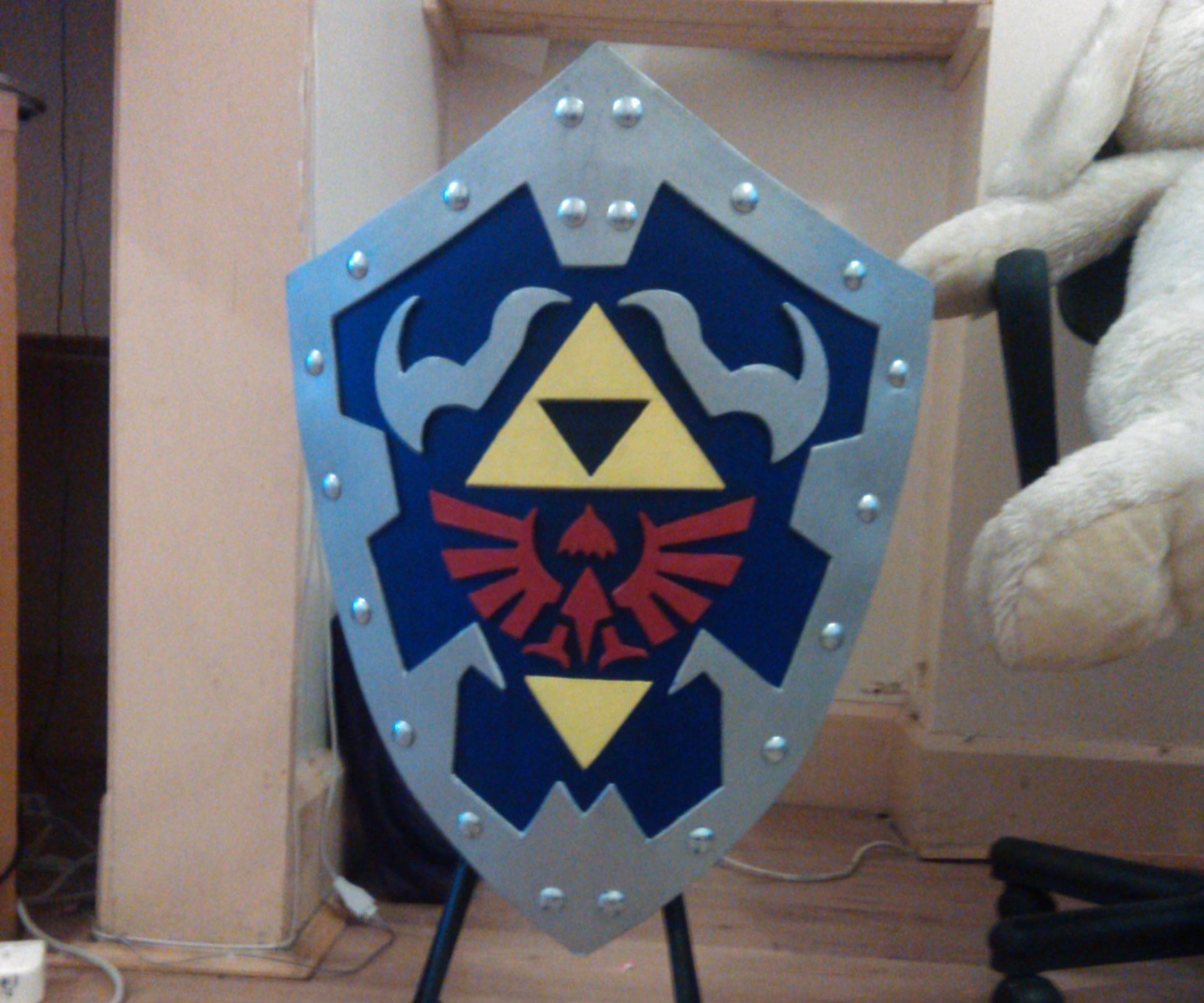 Legend of Zelda Ocarina of Time Wooden Hylian Shield