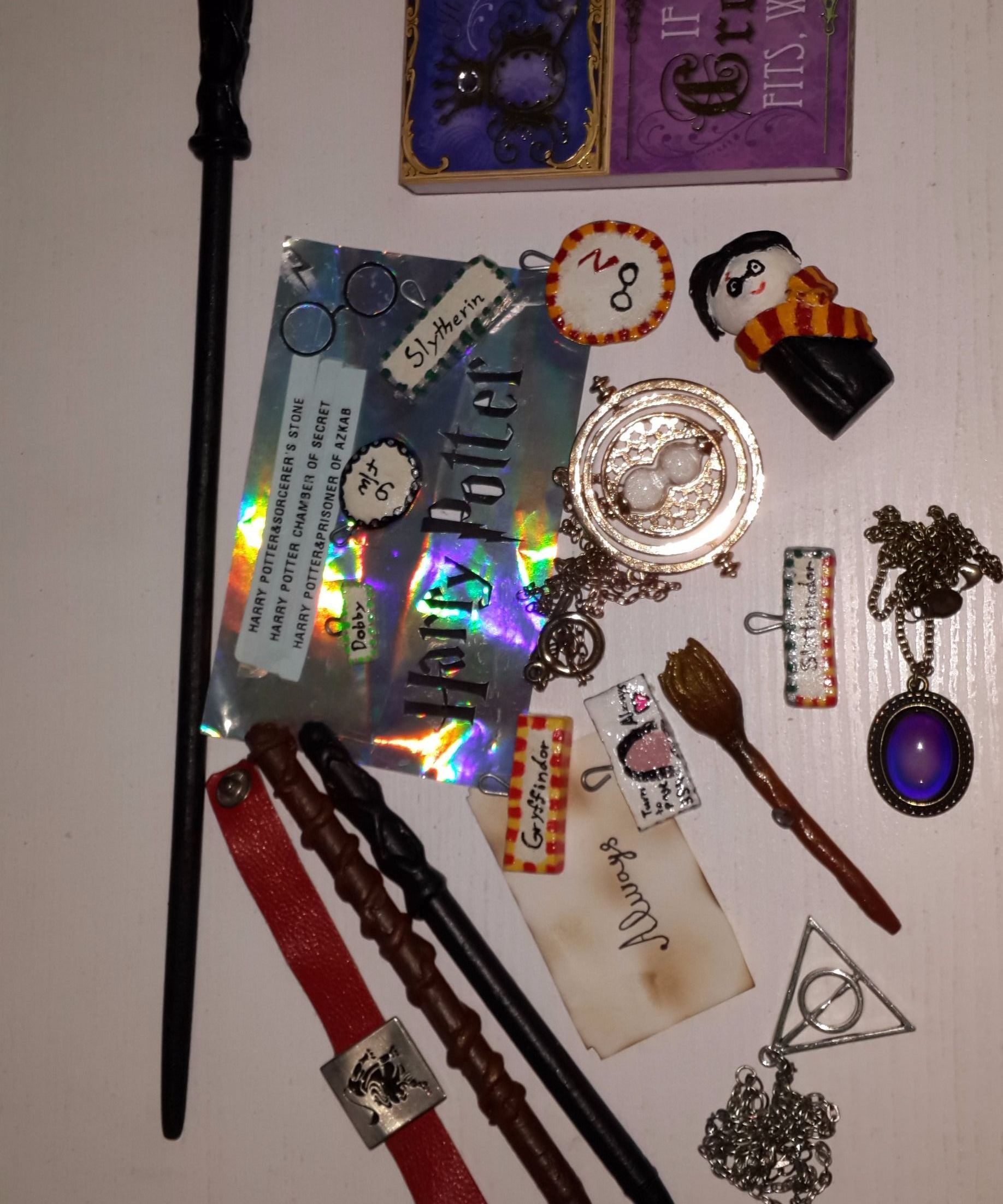 My Harry Potter Handmade Necklaces, Wand Pens,Harry Potter Statue 