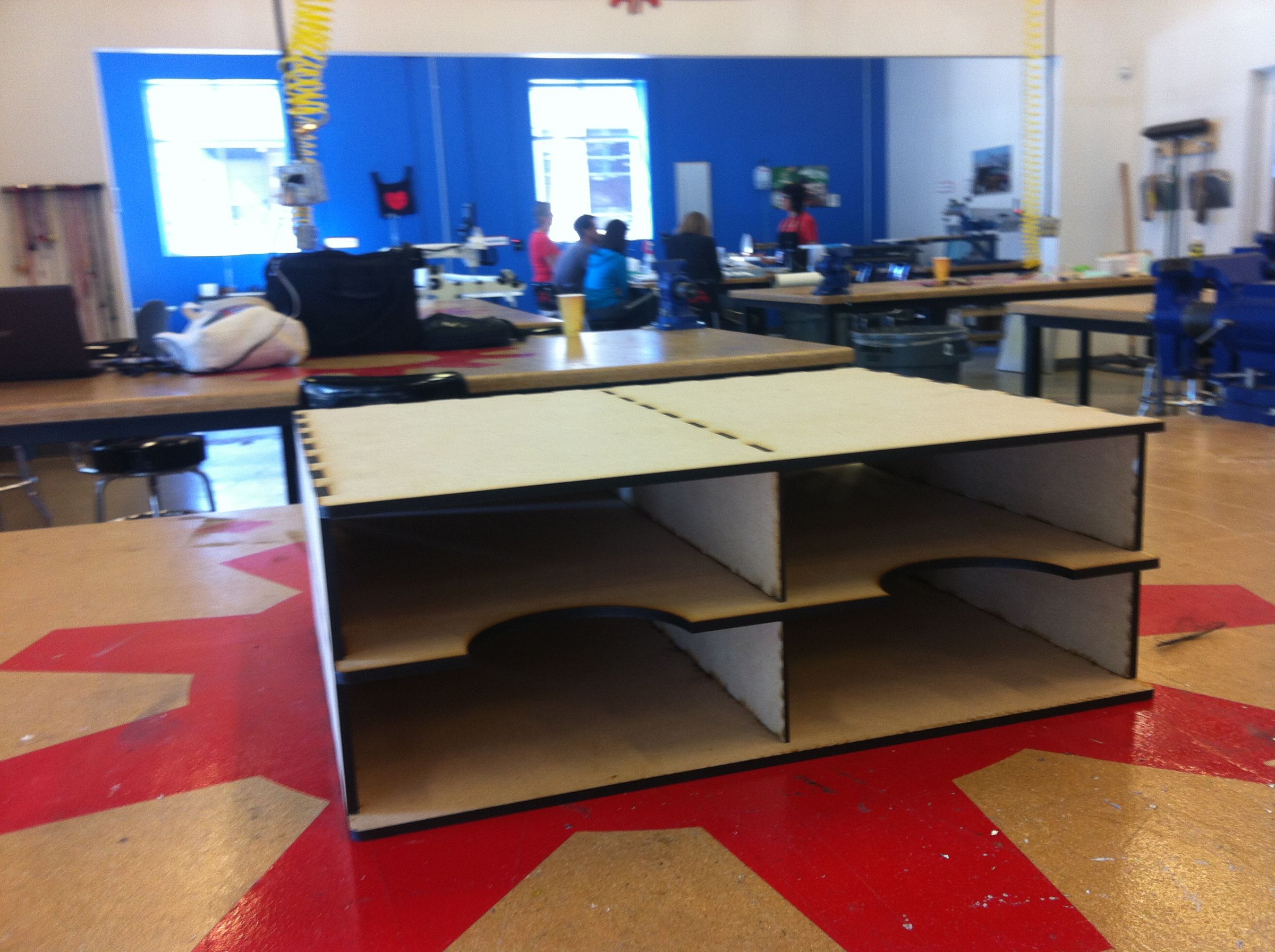 Laser Cut Printer Stand