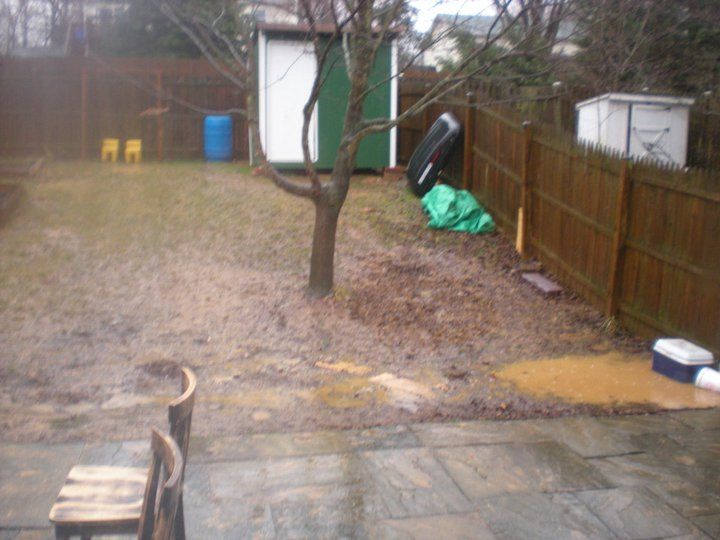 Installing a French Drain