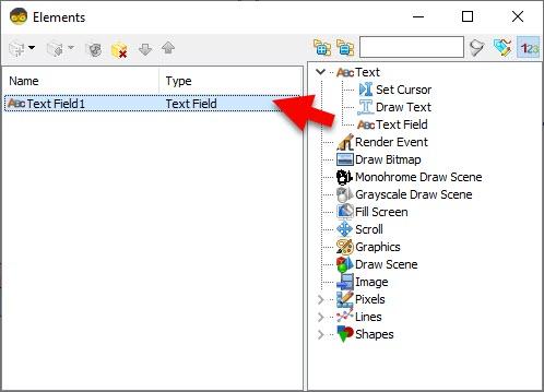 In Visuino Set Components