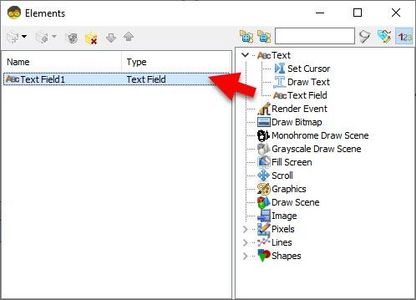 In Visuino Set Components