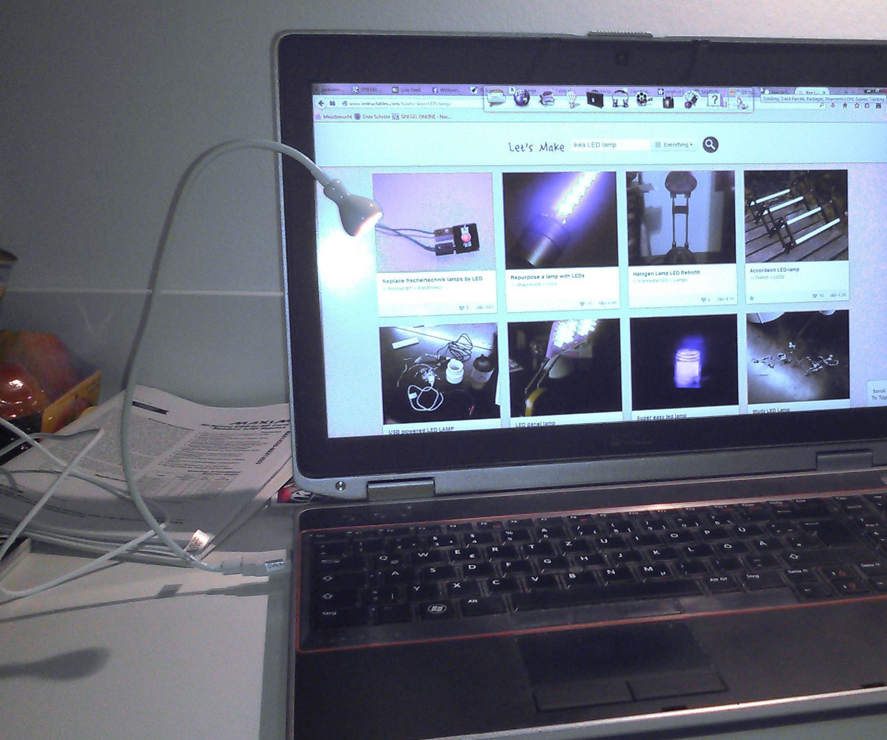 IKEA USB Lamp Hack
