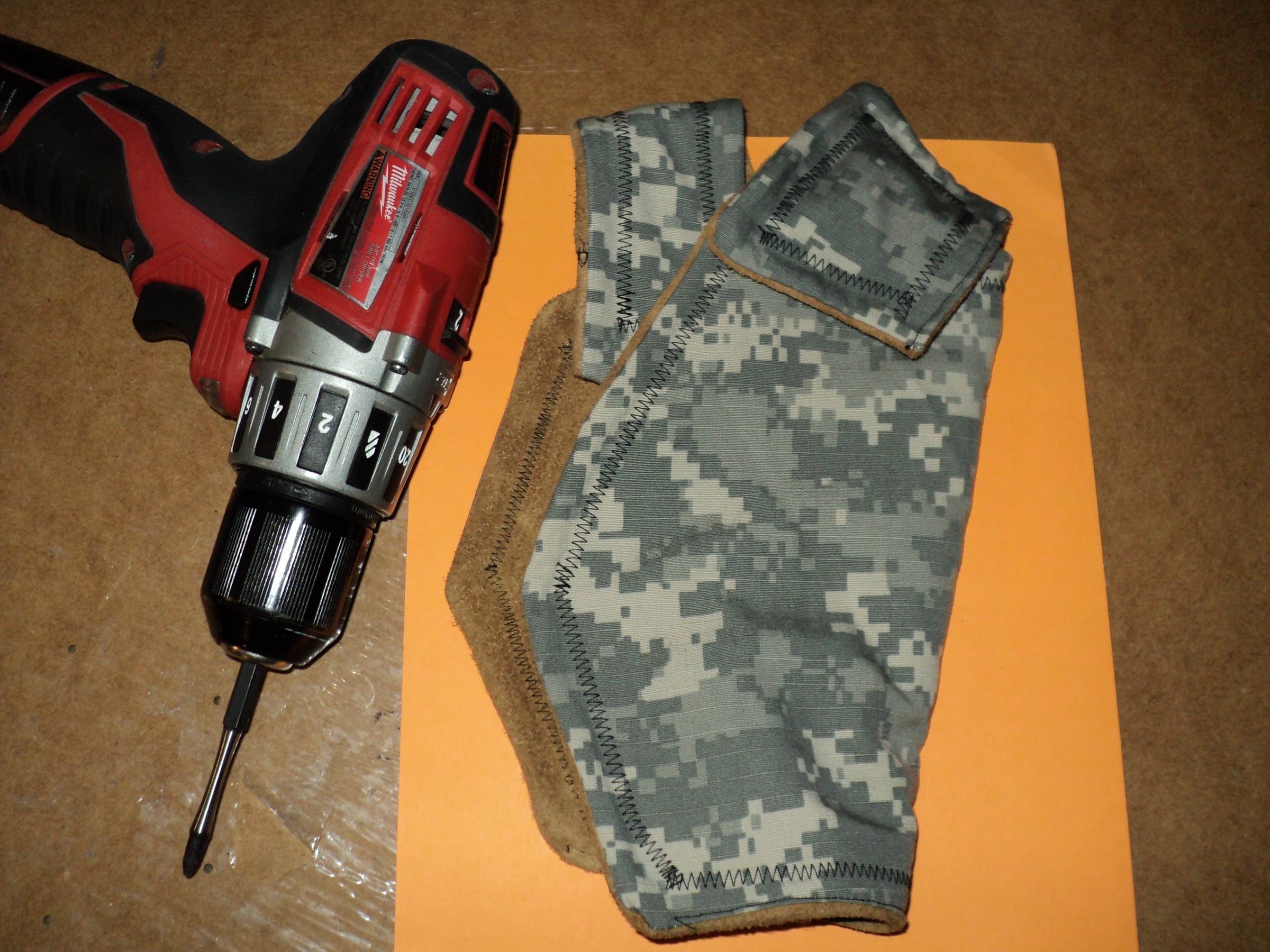 Scrap Leather Power Tool Holster 4 Steps (with Pictures) Instructables
