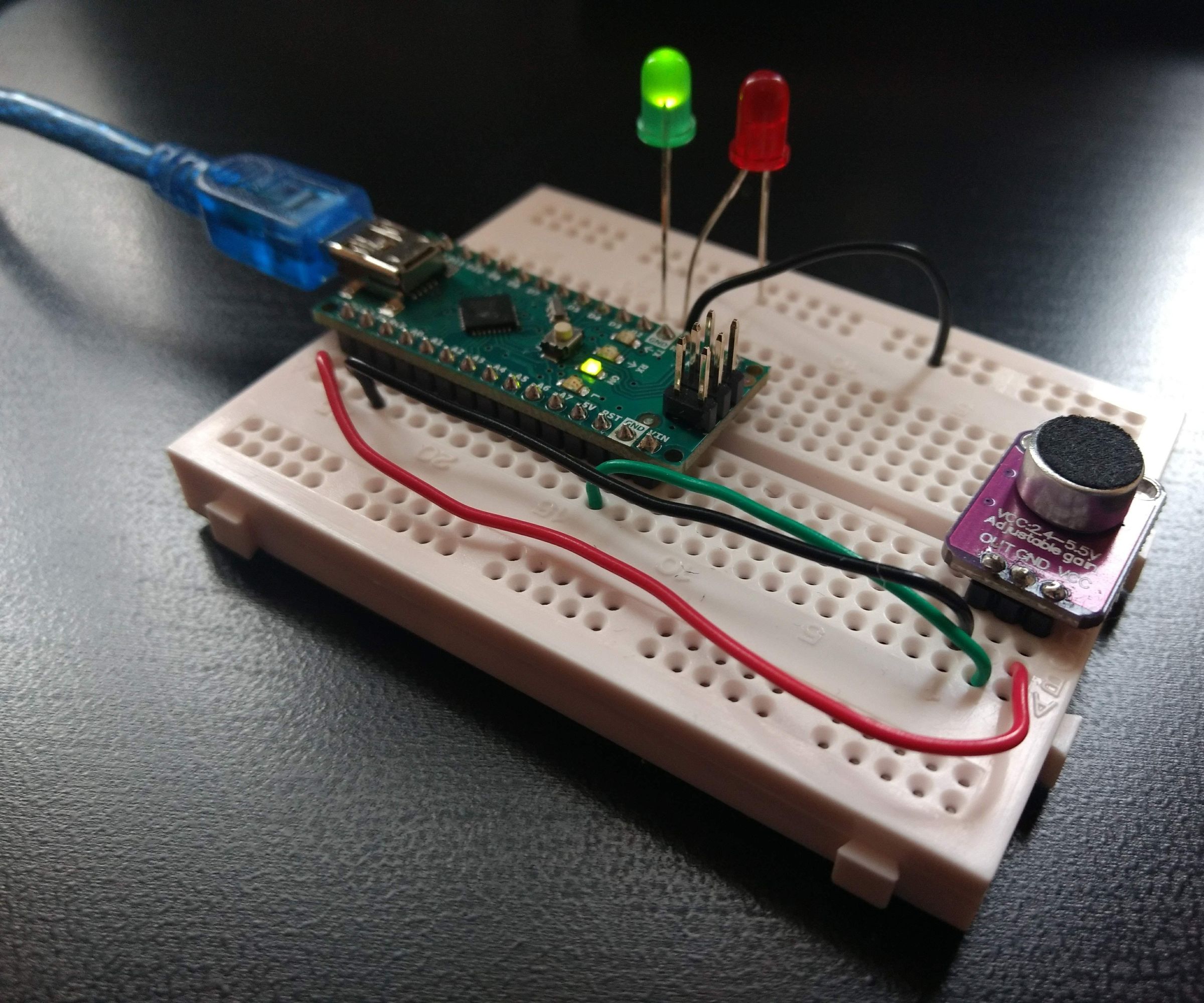 Voice Loudness Monitor (Arduino)