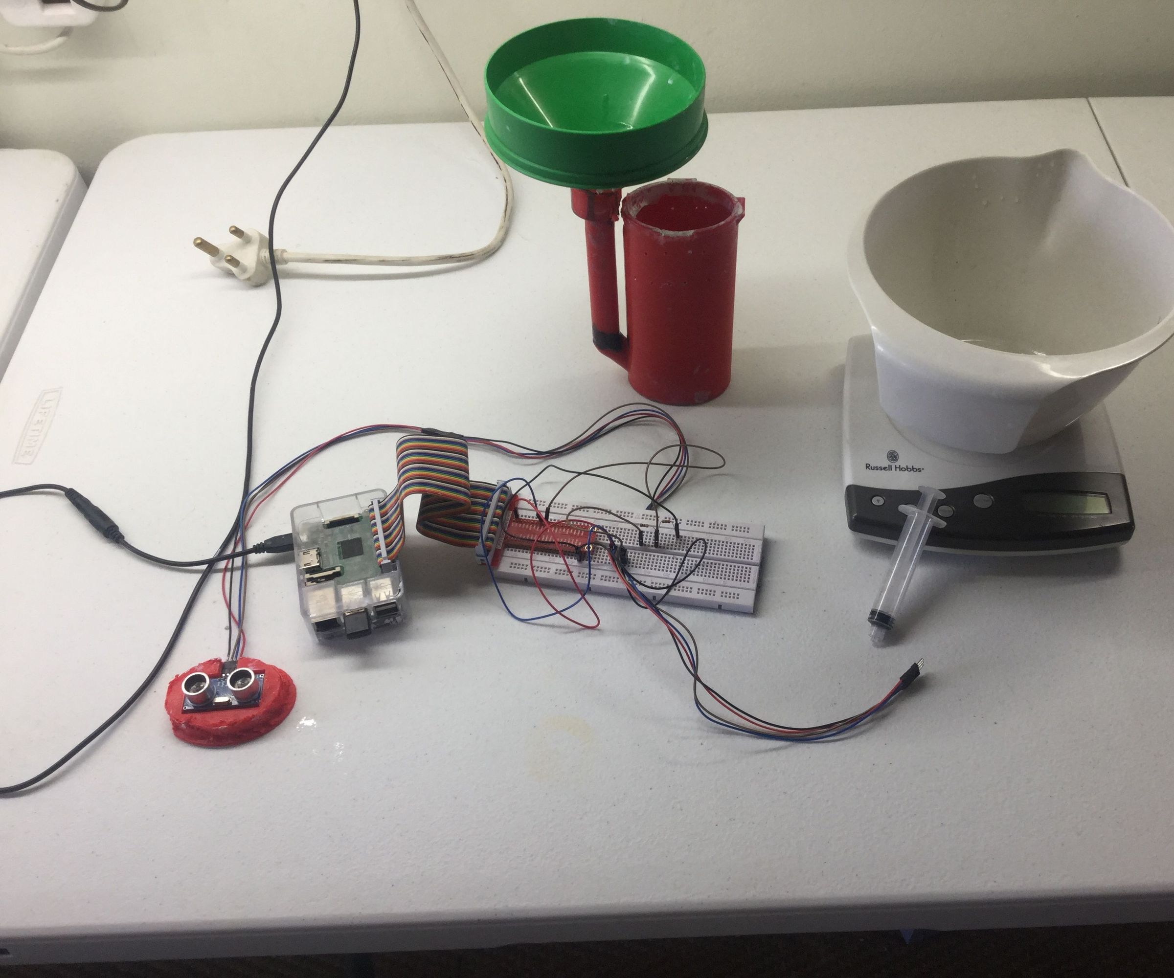 Ultrasonic Rain Gauge: Raspebbery Pi Open Weather Station: Part 1