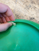 Plate With a Bigger Edge: Attaching the Edge to the Plate