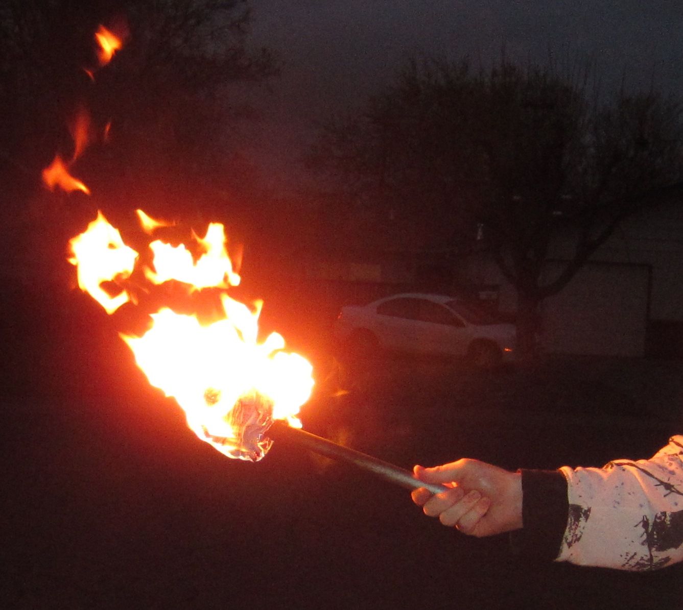 How to Make a Reuseable Torch for Fire Breathing