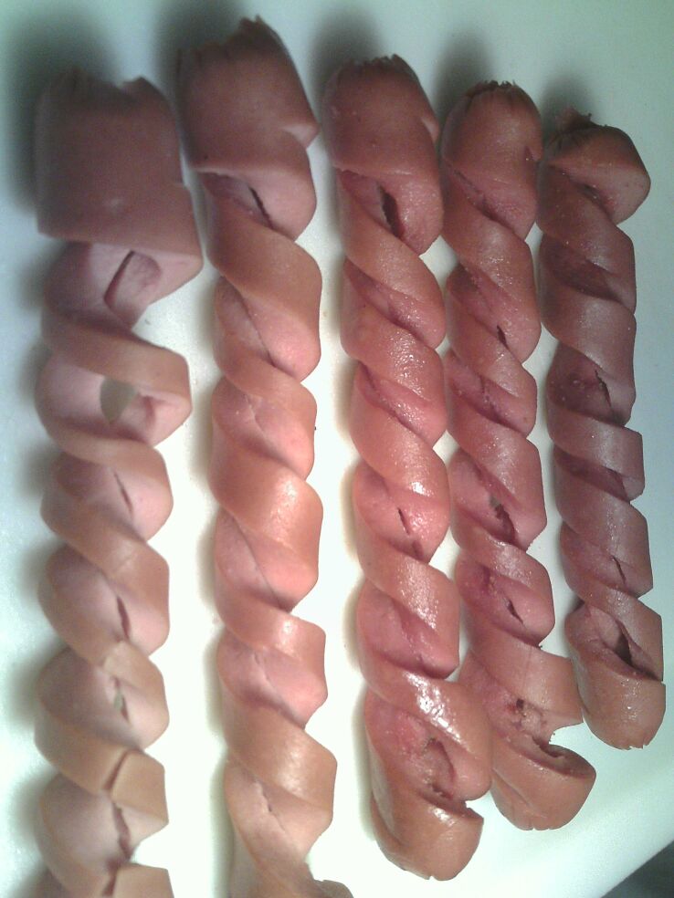 Double Spiral Hot Dog