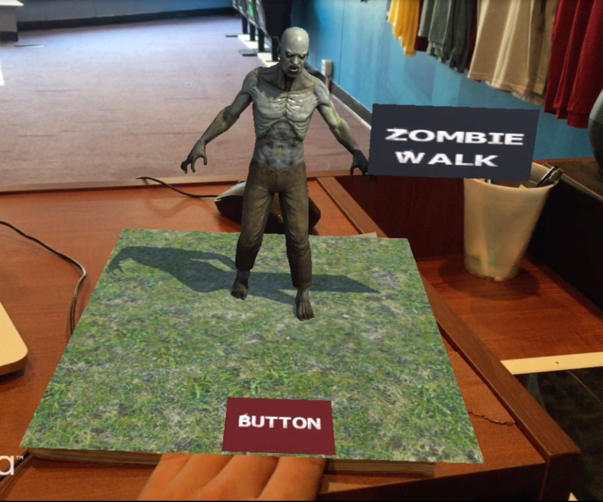 How to Augmented Reality Tutorial: Virtual Buttons