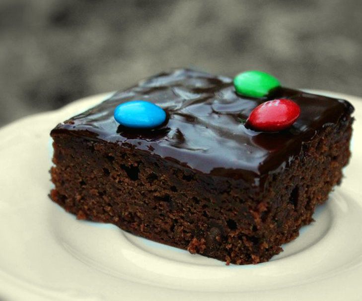 The Best M&M Chocolate Brownies
