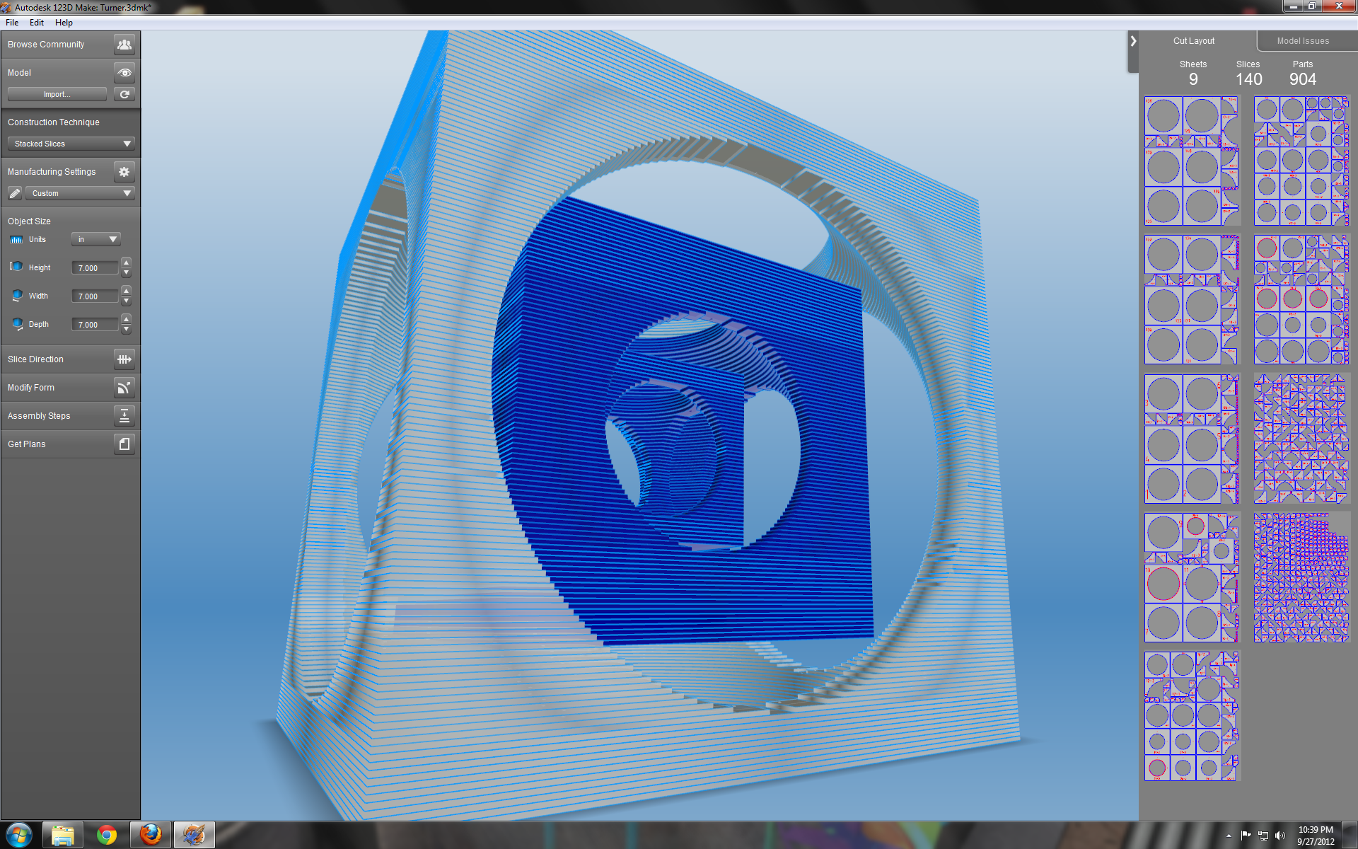 3D Printer's Cube (aka Turner's Cube) : 7 Steps (with Pictures ...