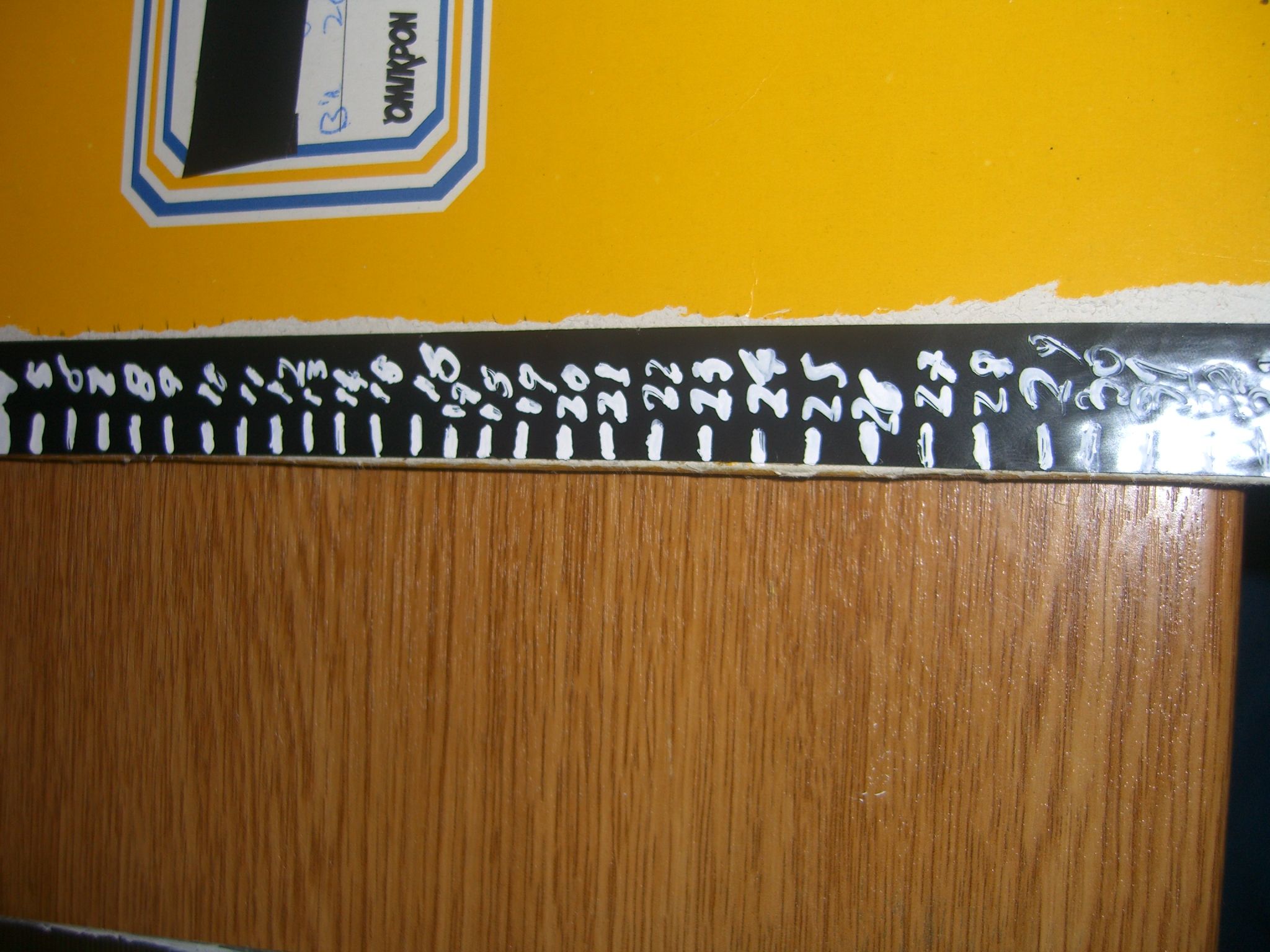 Ruller Notebook Using Duct Tape