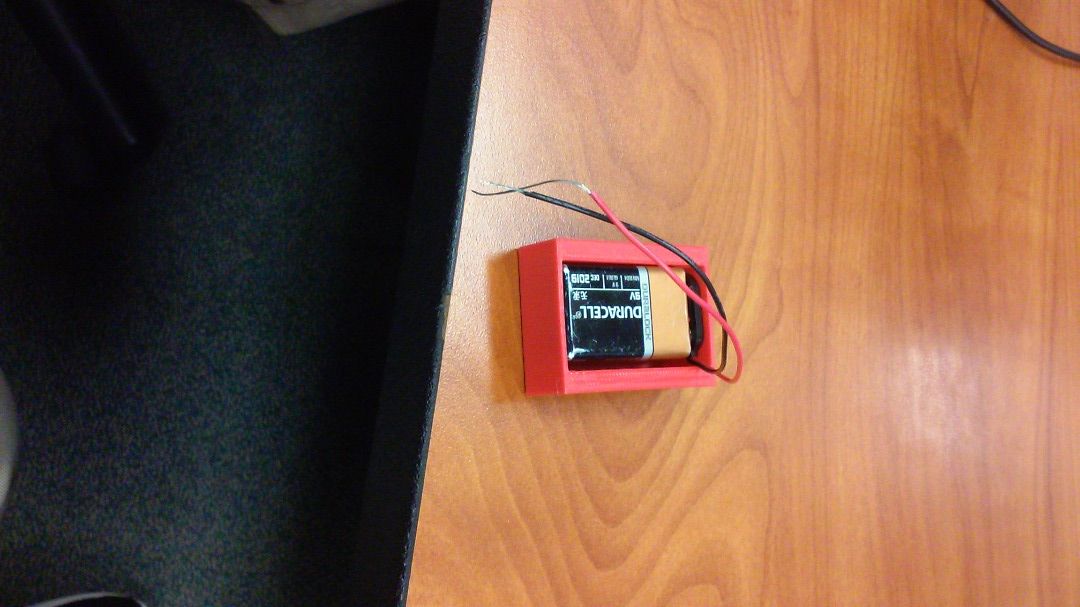 3D Printed Battery Holder