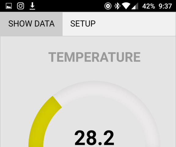 Using Cordova to Create Bluetooth Mobile App (for Temperature Sensor)