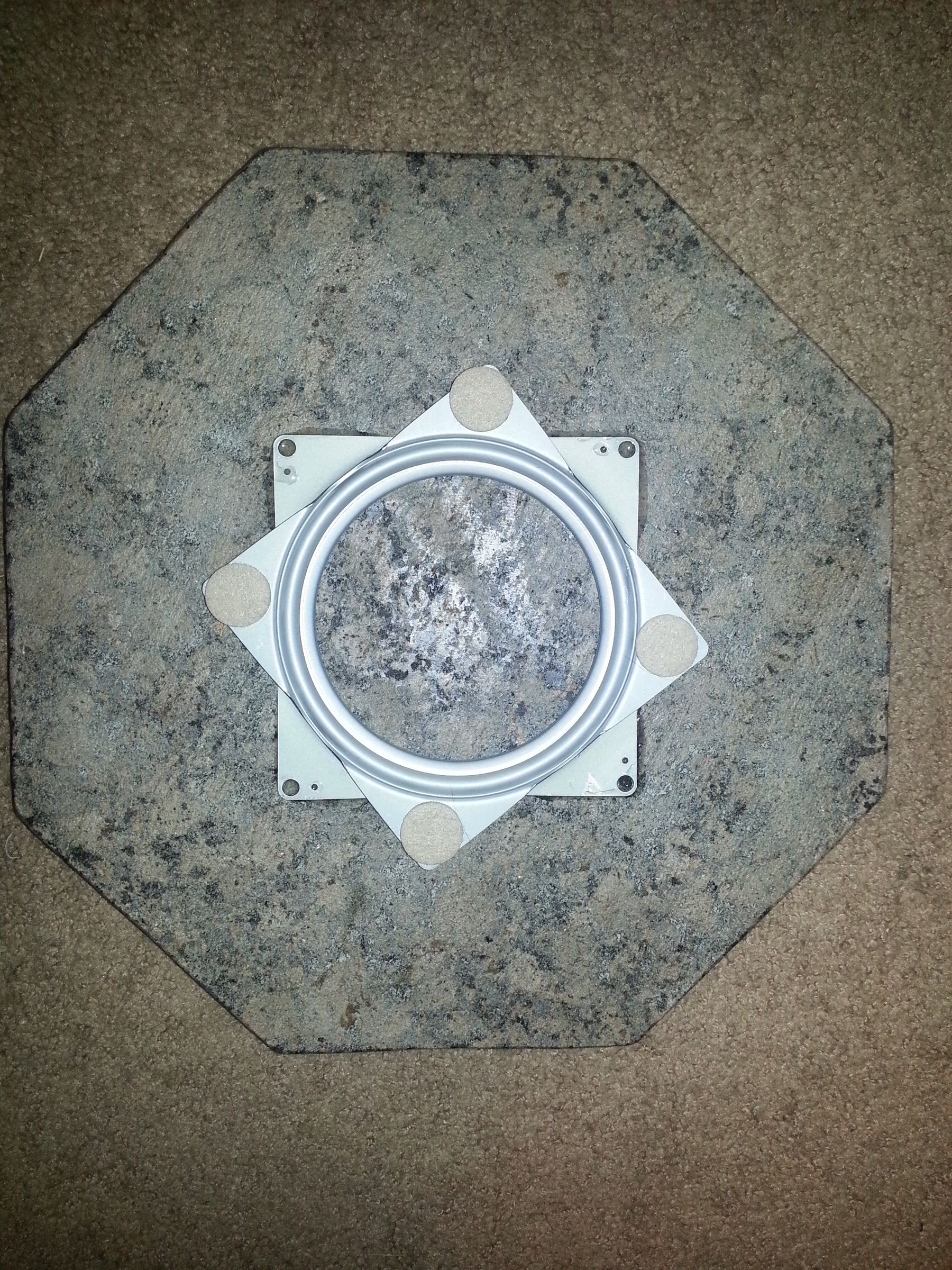 Granite Lazy Susan and Trivets 7 Steps Instructables