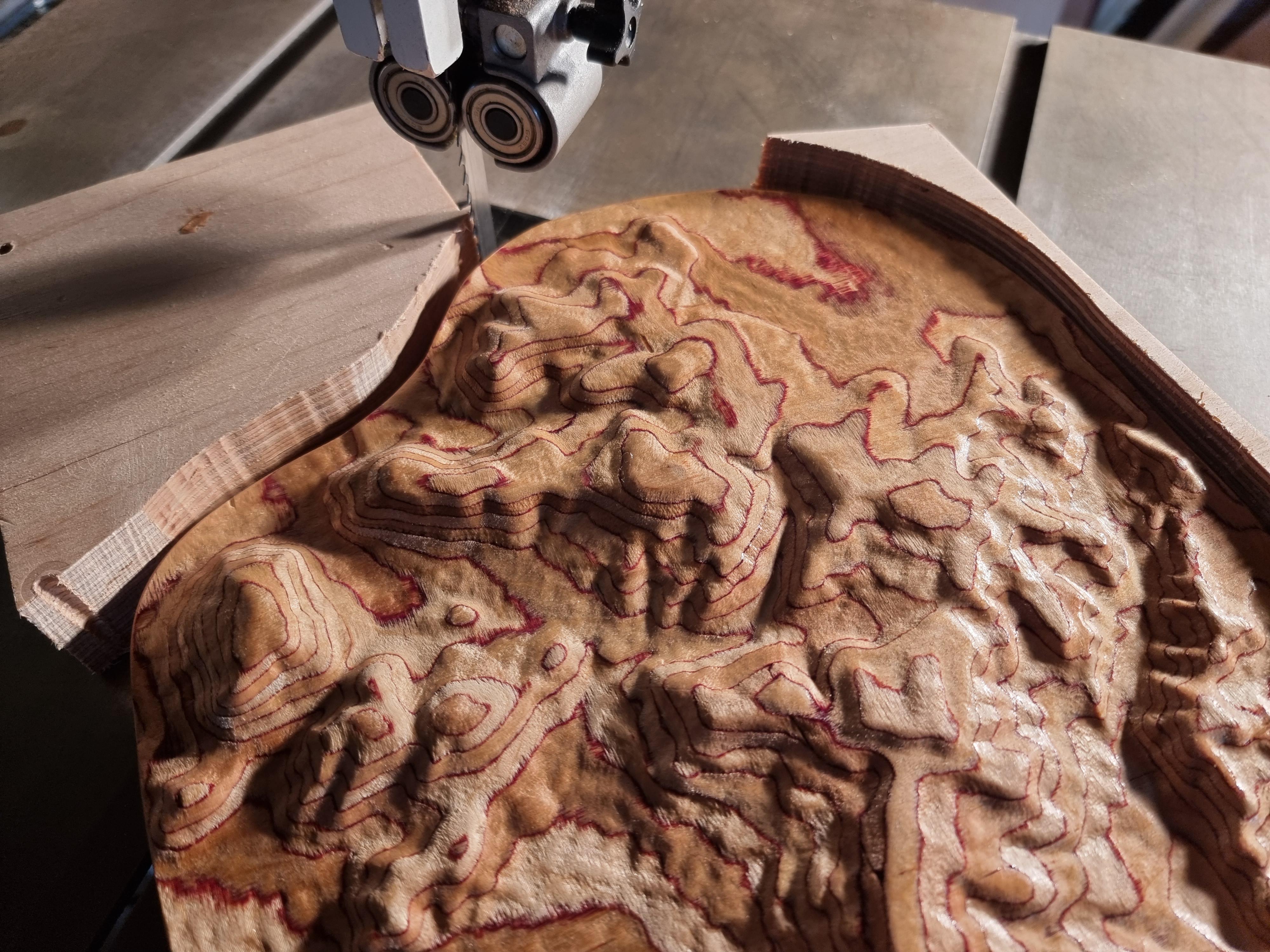 Carving 3D Terrain Topographic Relief Maps on a CNC Machine by Steve M ...