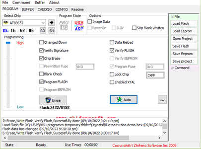 Programming the Microcontroller