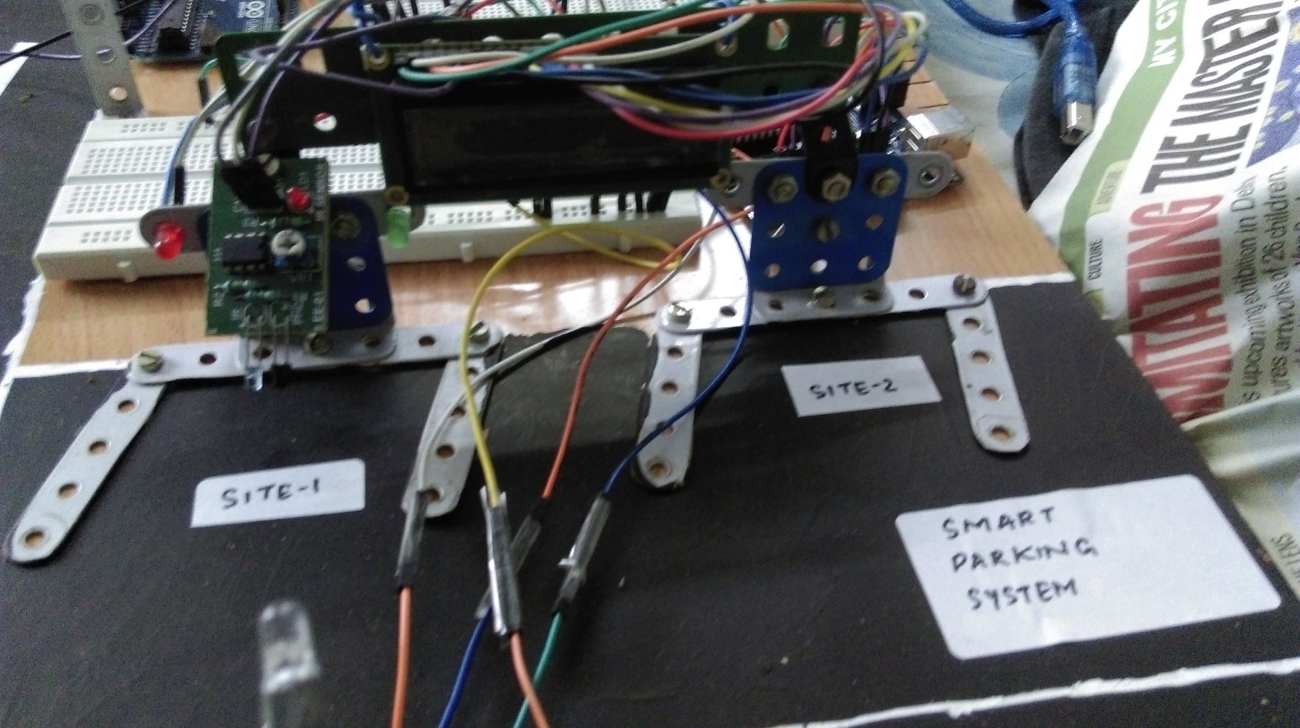 Smart Parking Using Arduino Uno 