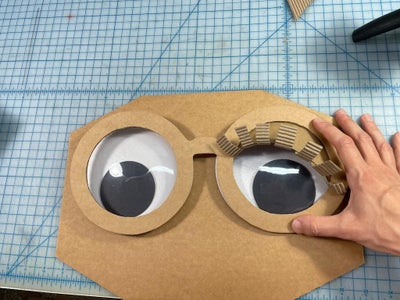Making the Cardboard Robot Face