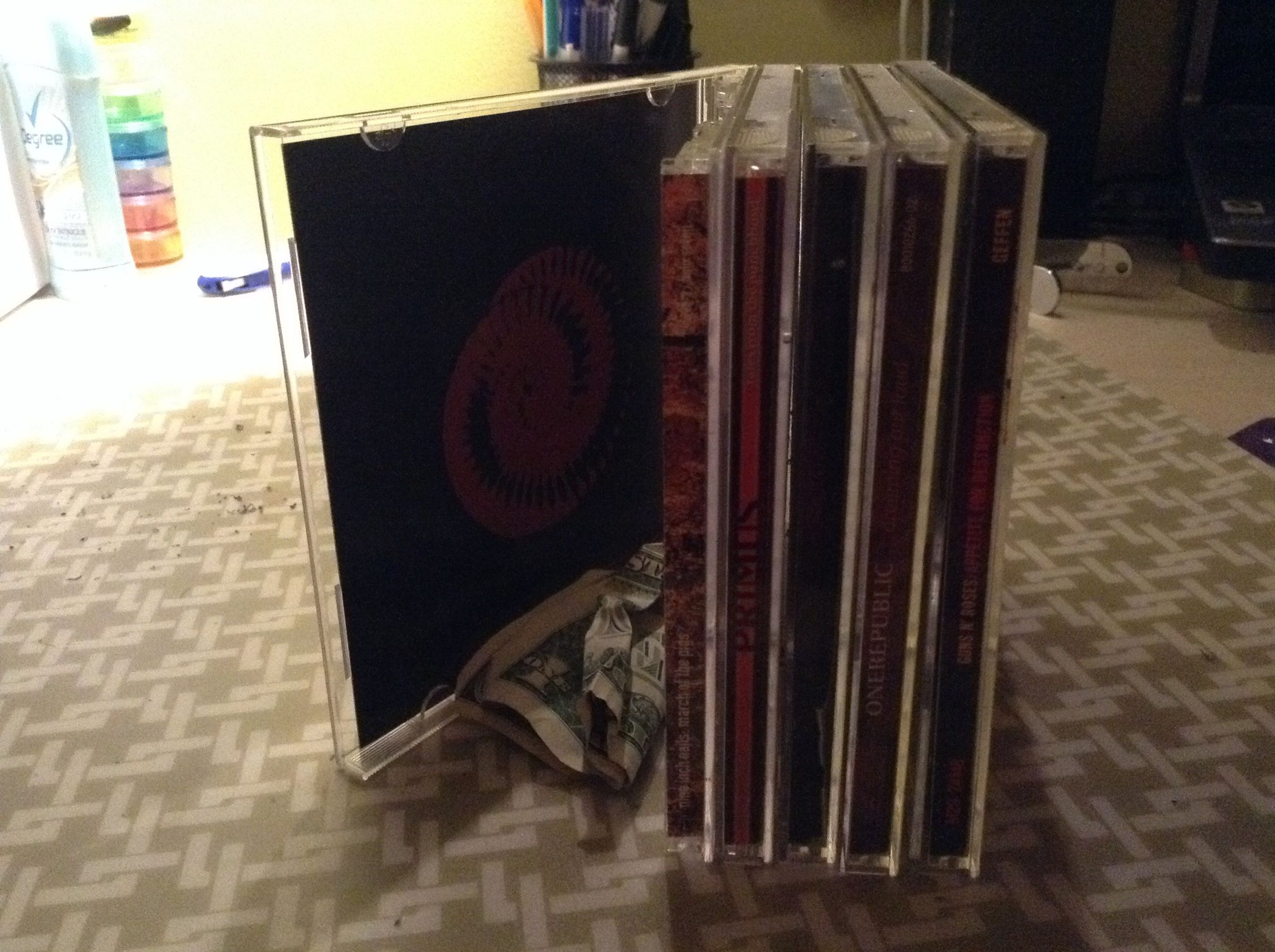 CD Case Secret Compartment