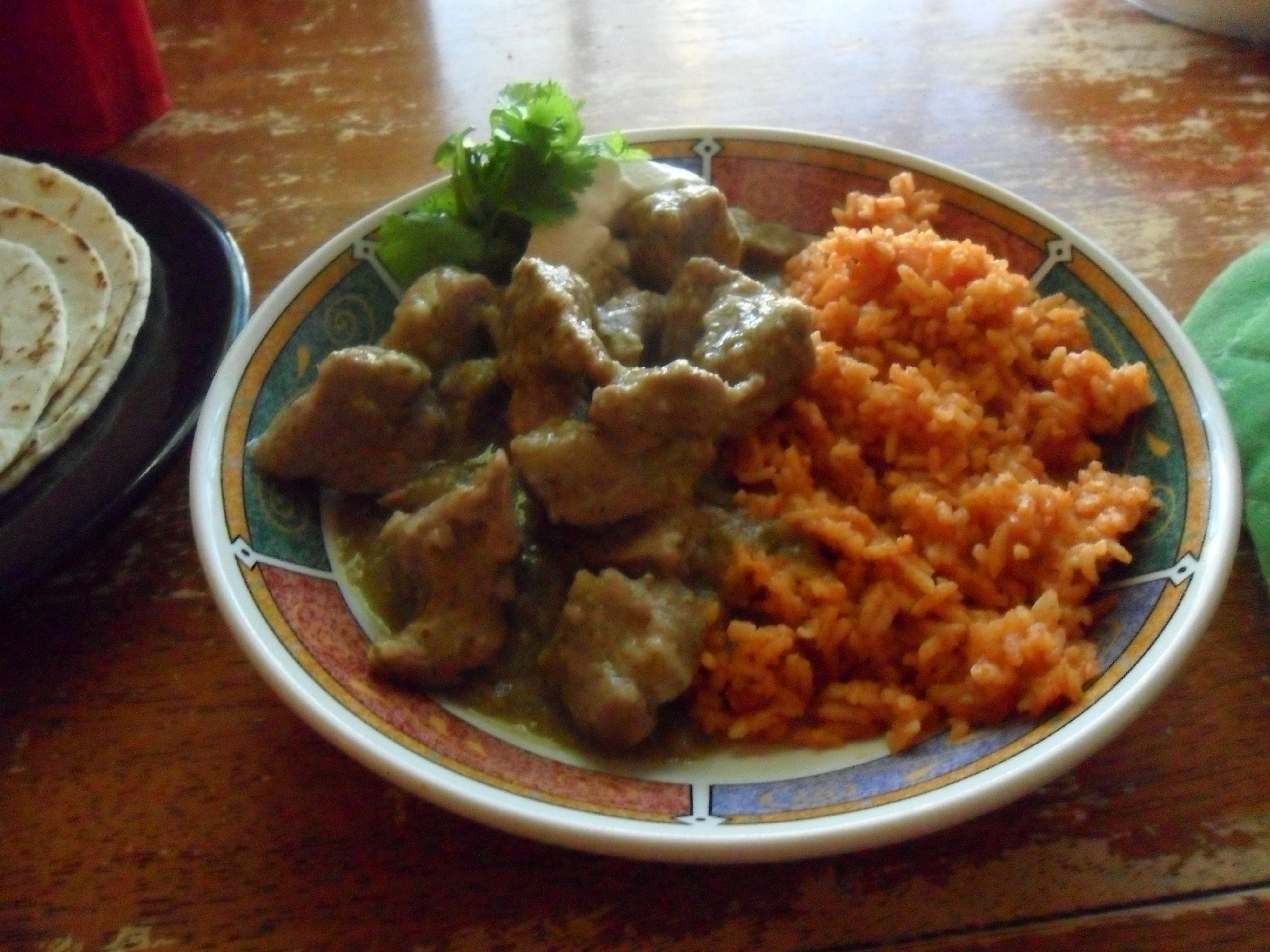 My Chile Verde (Green Chile)