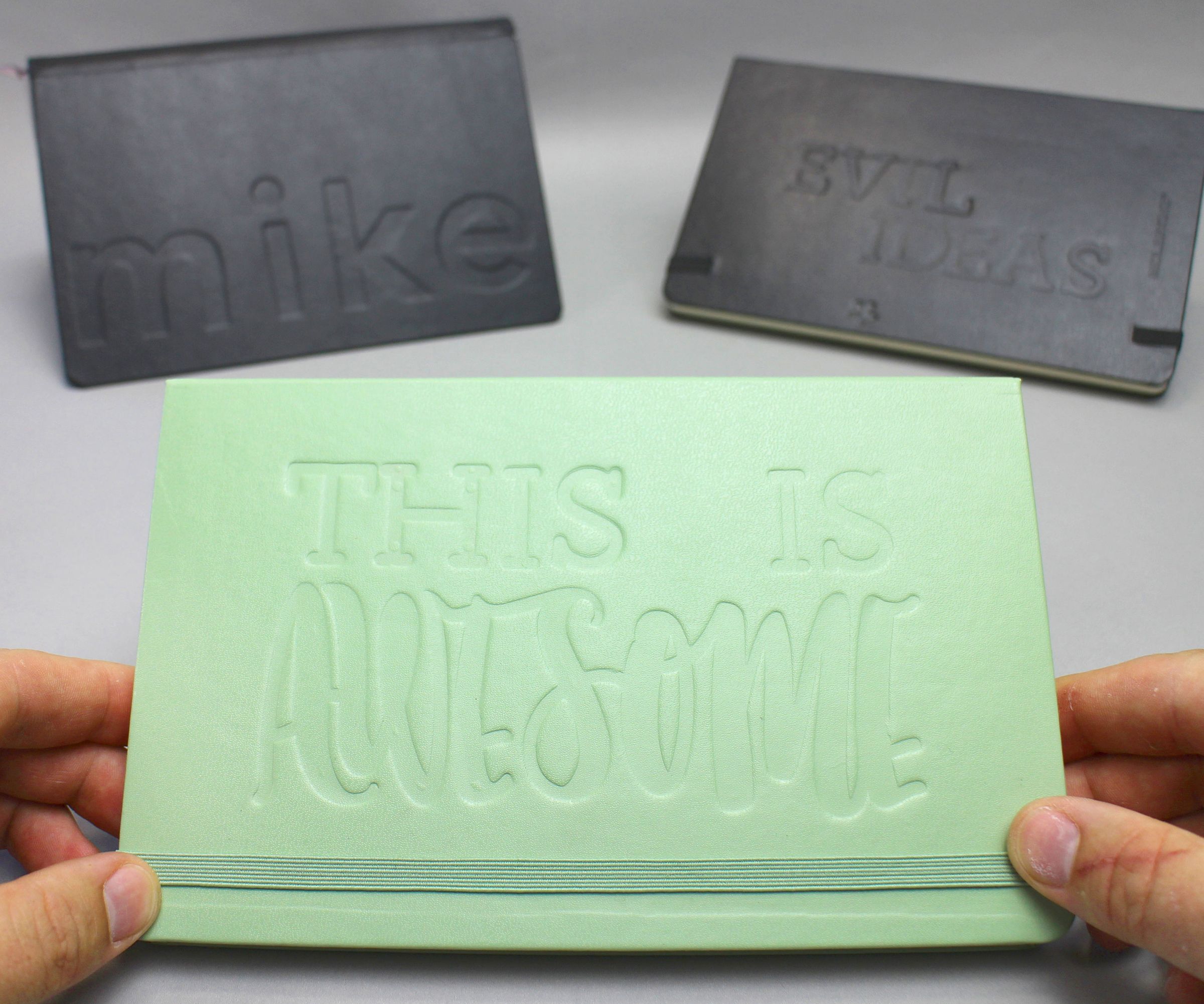 Easy Embossed Moleskine