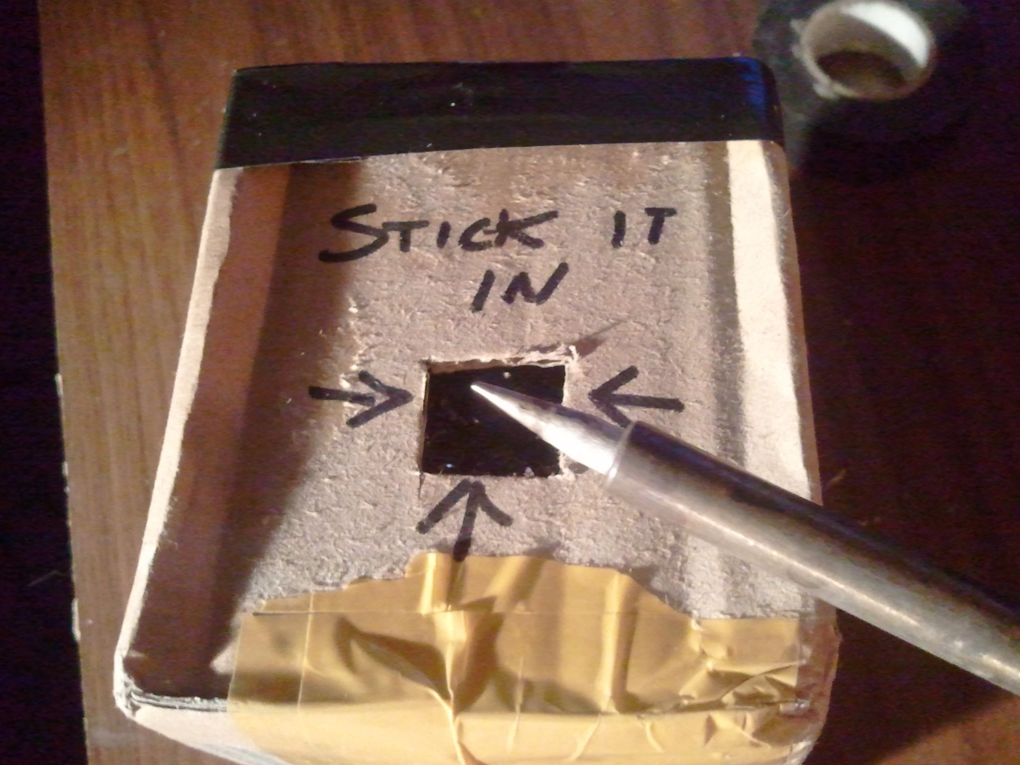 Simple Soldering Iron Cleaning Box