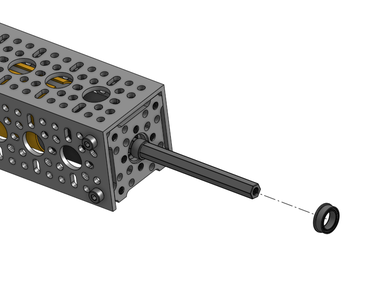 Attach Inner Side Channels to Motor Channels