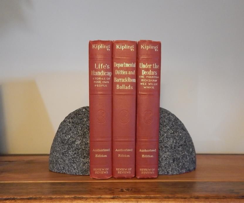 Stylish Stone Bookends