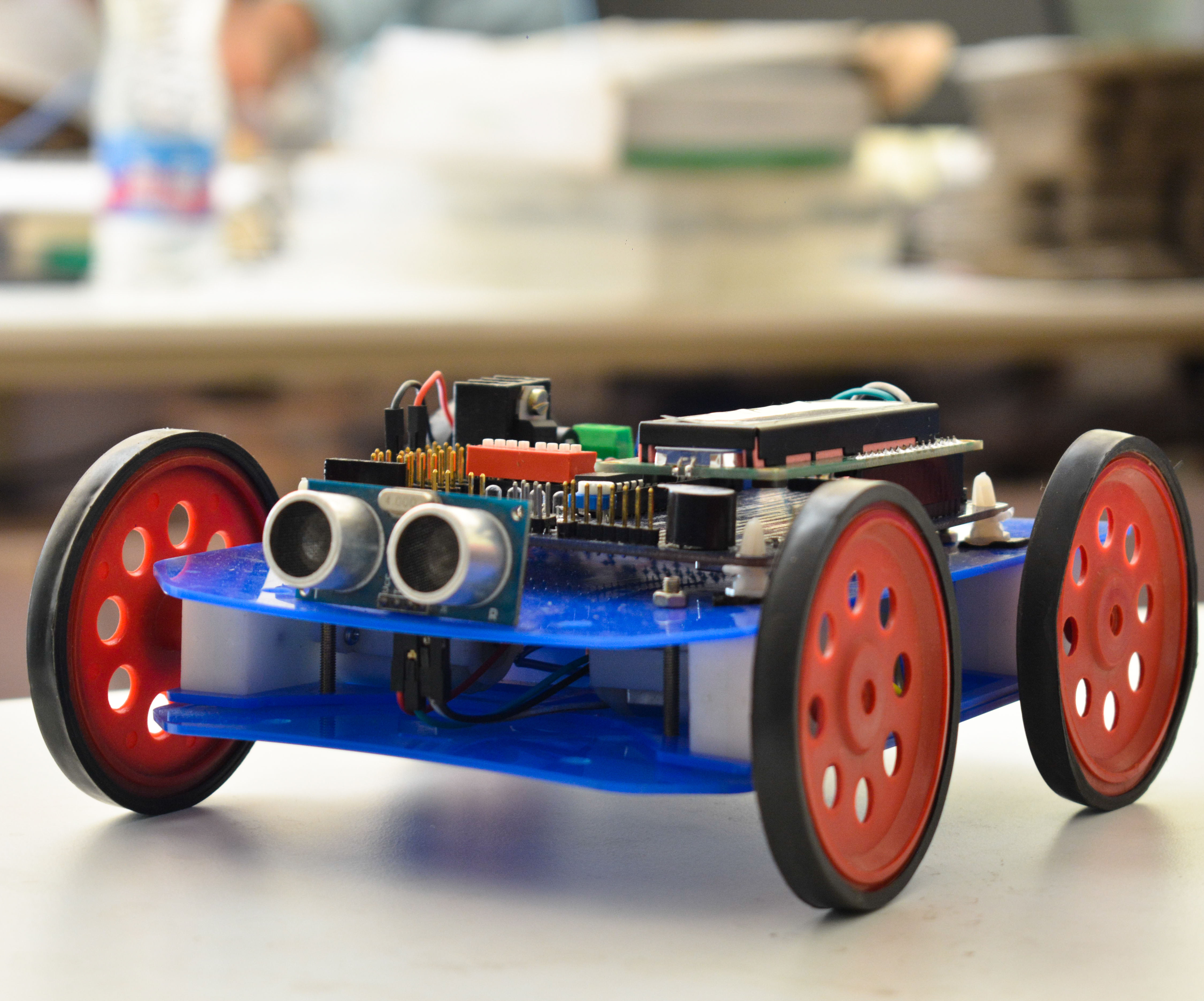 Obstacle Avoiding Rover With Dexter