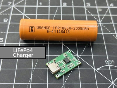 LiFePO4 Battery Charger With Protection