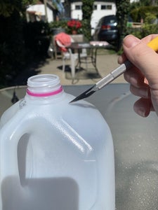 Cut Out the Flat Sections 