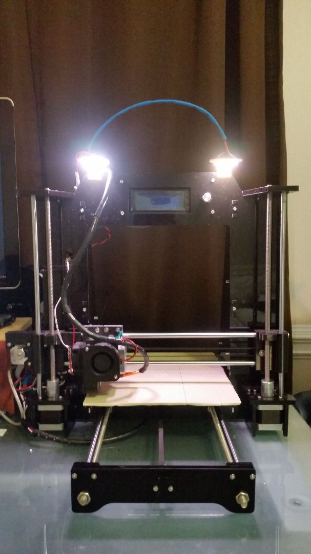 LED Worklights for Your 3D Printer