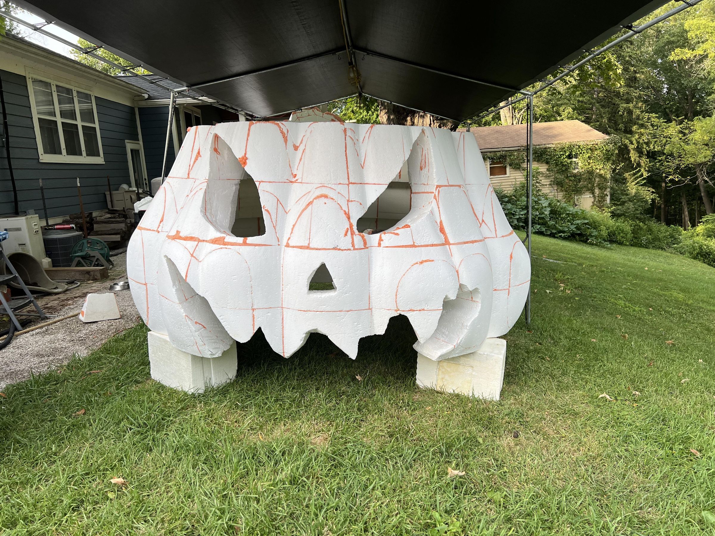 Oversized Foam Jacko Lantern 20 Steps (with Pictures) Instructables
