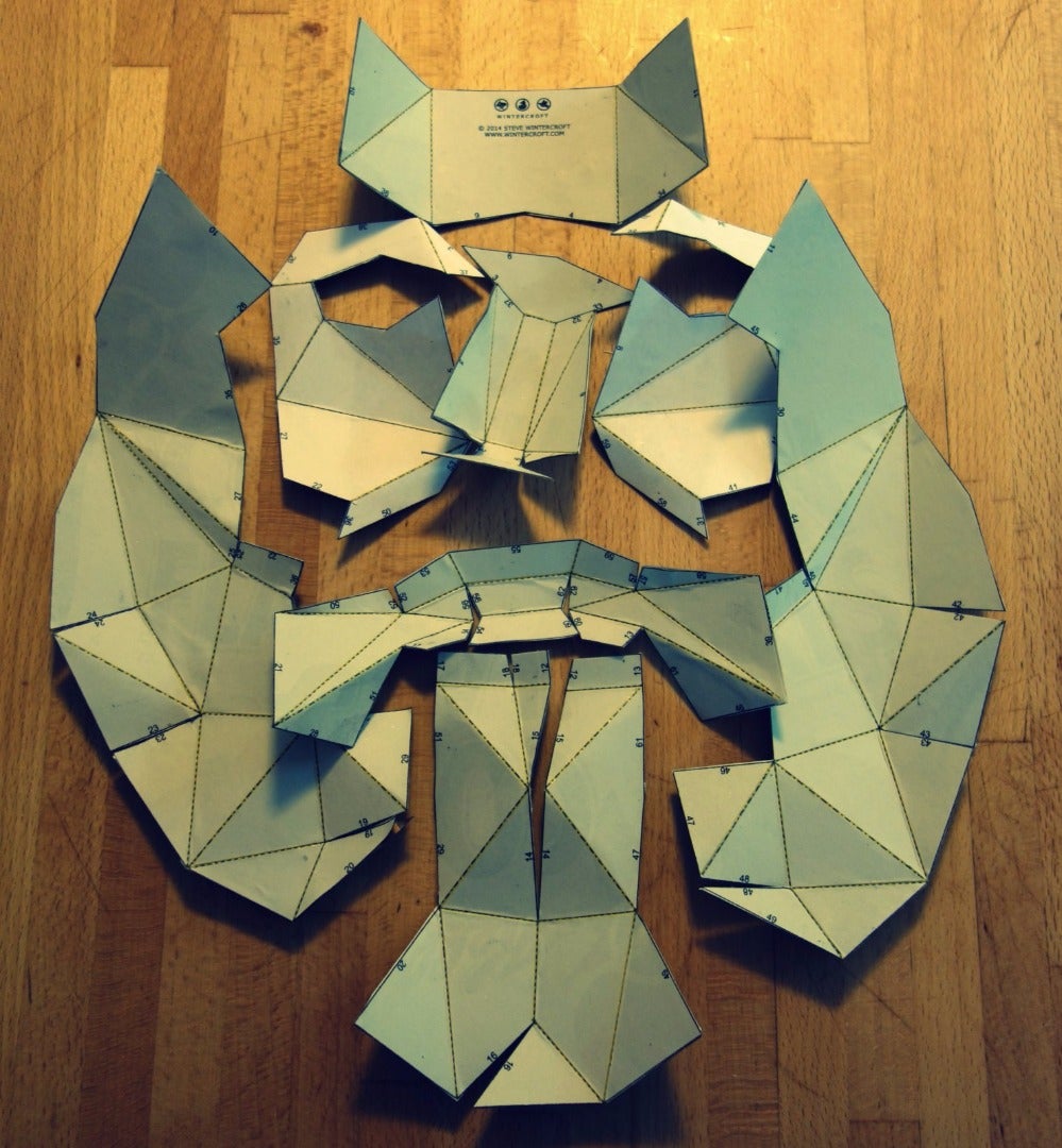 Low-Poly Mask