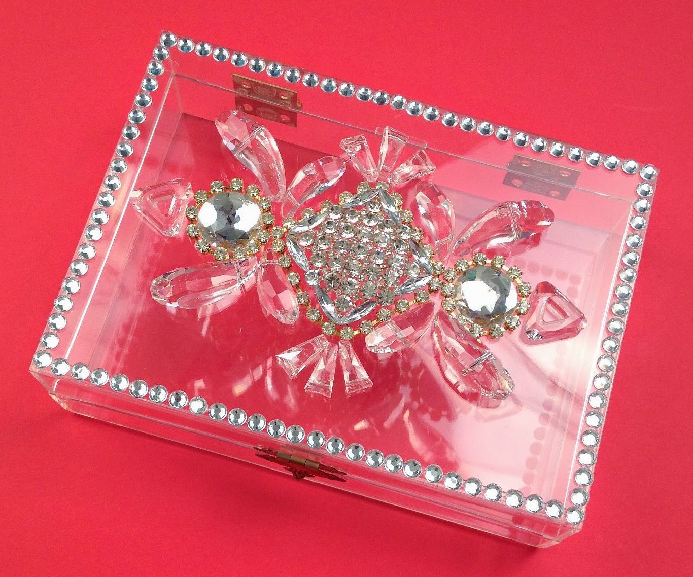 Crystal Box Clutch 